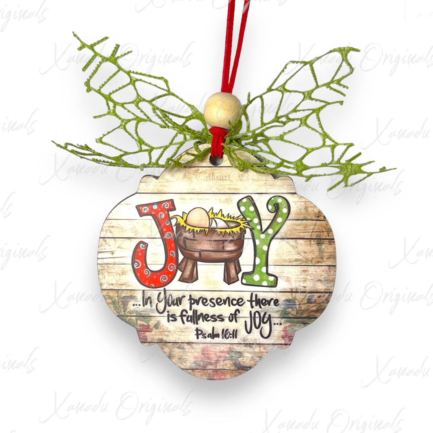 Joy In Your Presence Christmas Ornament