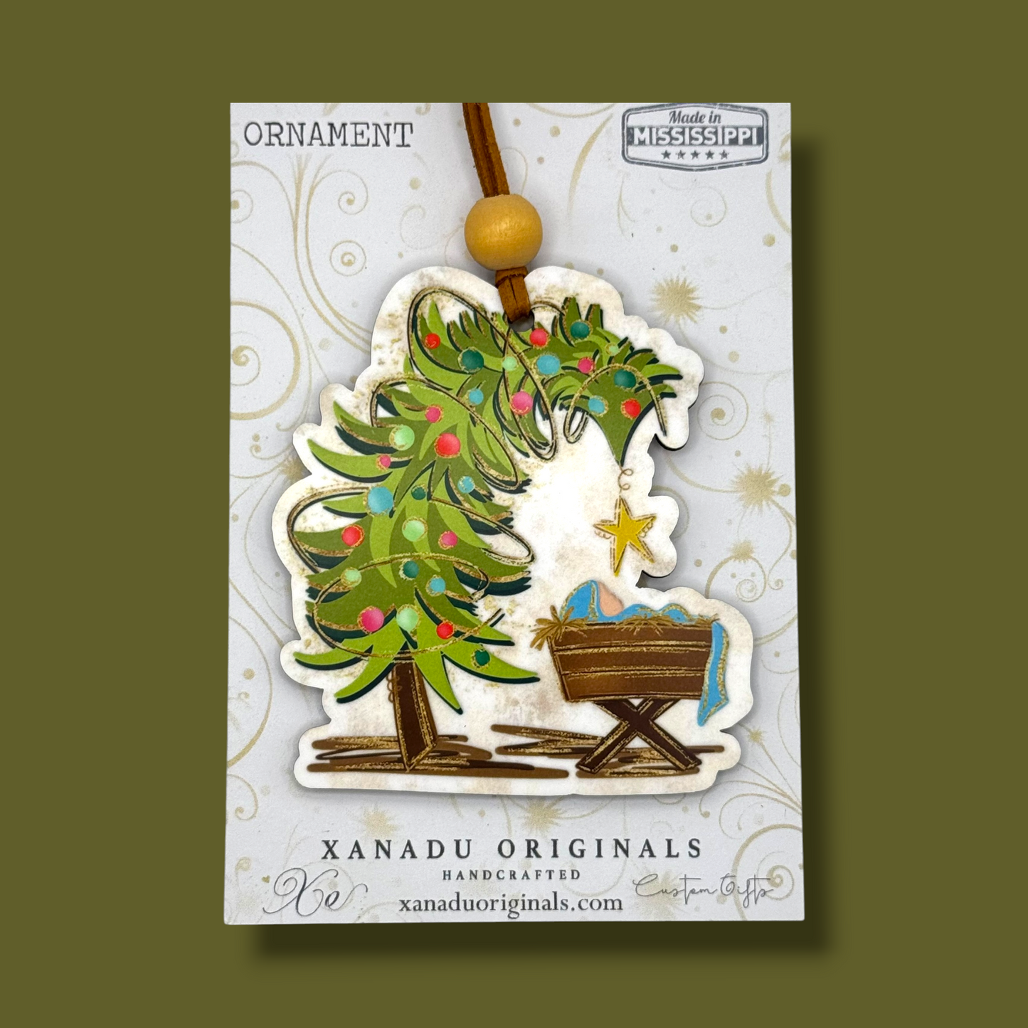 A Thrill Of Hope Baby Jesus Christmas Ornament