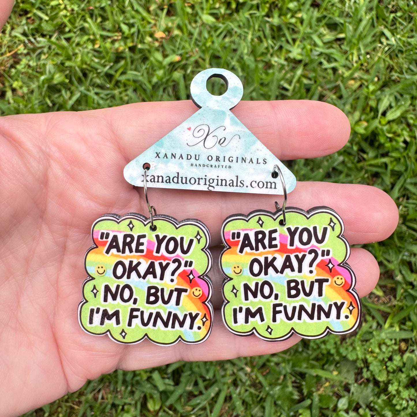 I'm Funny Earrings