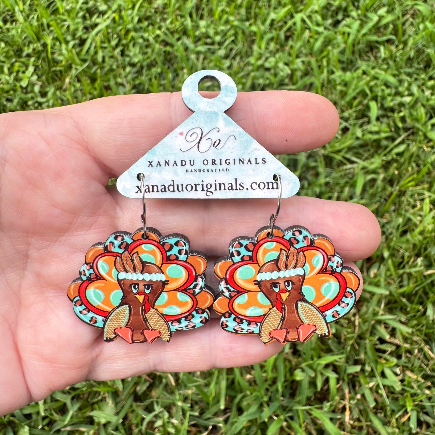 Hippie Turkey Earrings