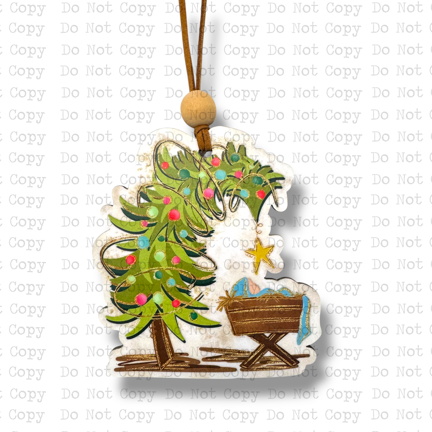 A Thrill Of Hope Baby Jesus Christmas Ornament