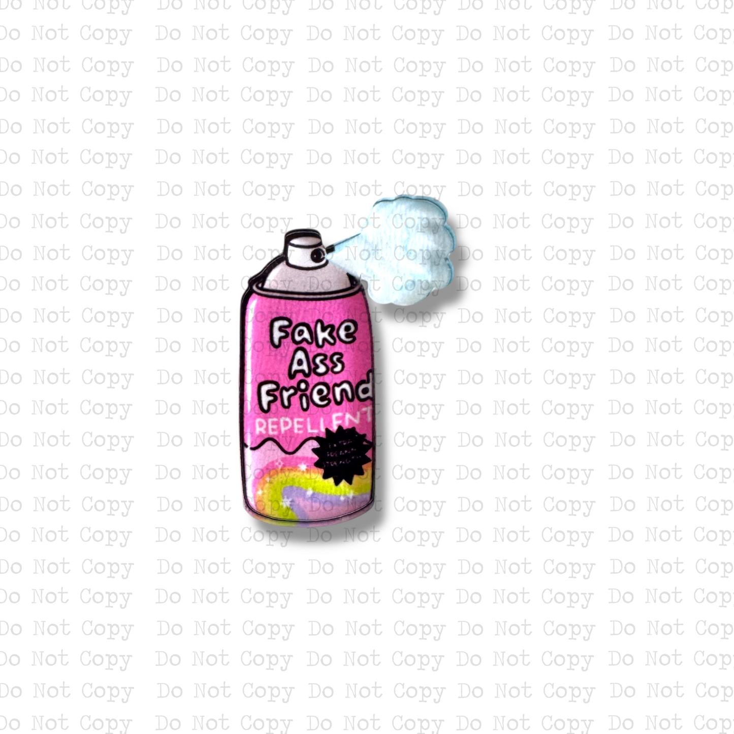 Fake Friend Repellant Lapel Pin