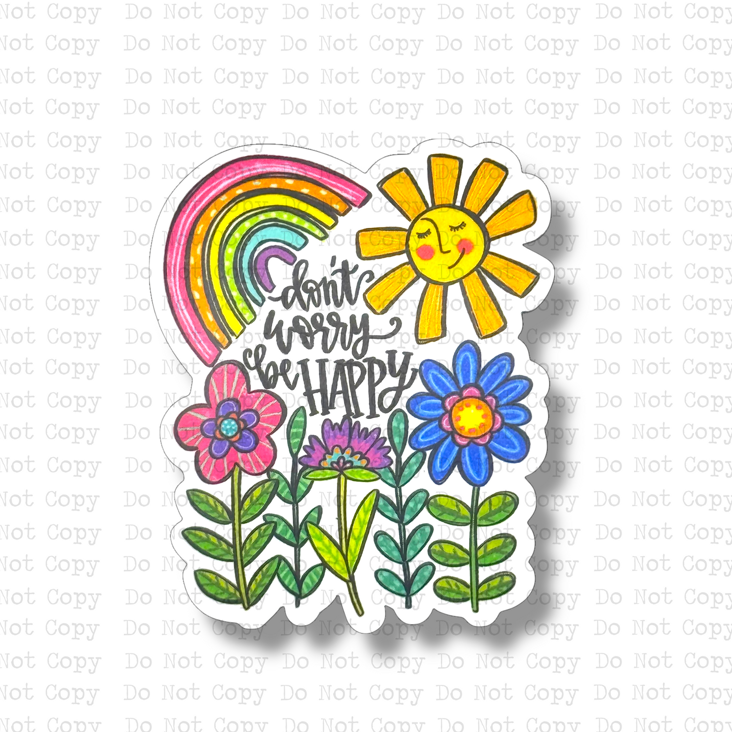 Don't Worry Be Happy Magnet