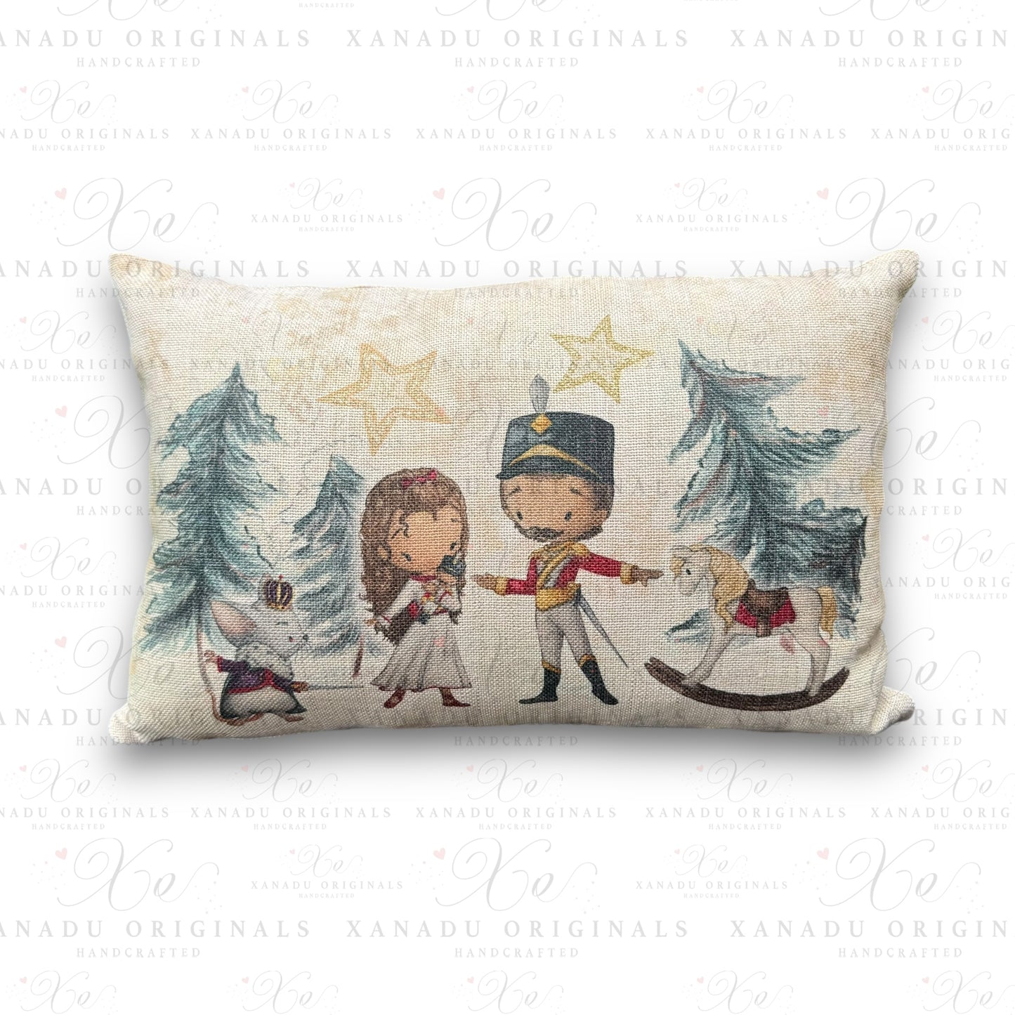 Traditional Nutcracker Pillow | 12x18
