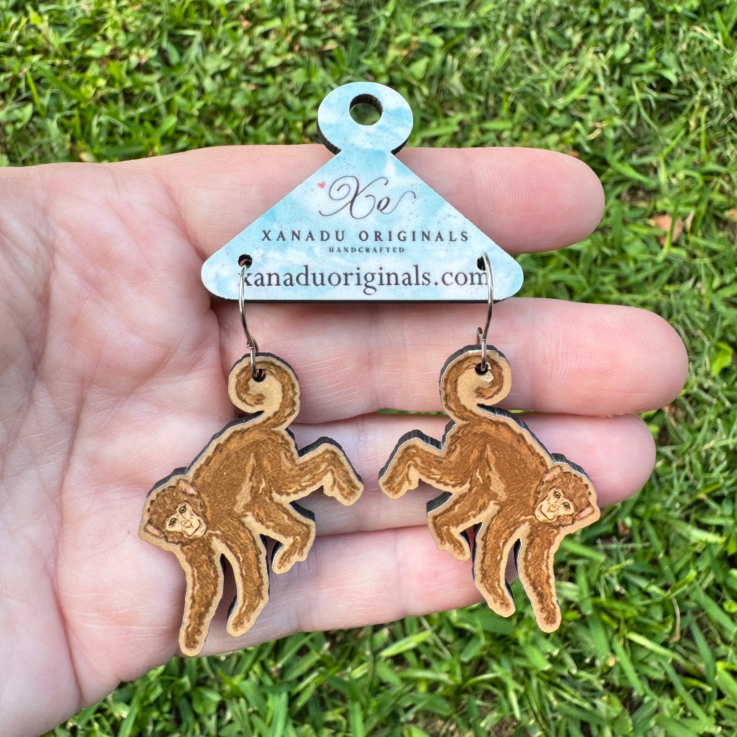 Monkey See Monkey Do Earrings