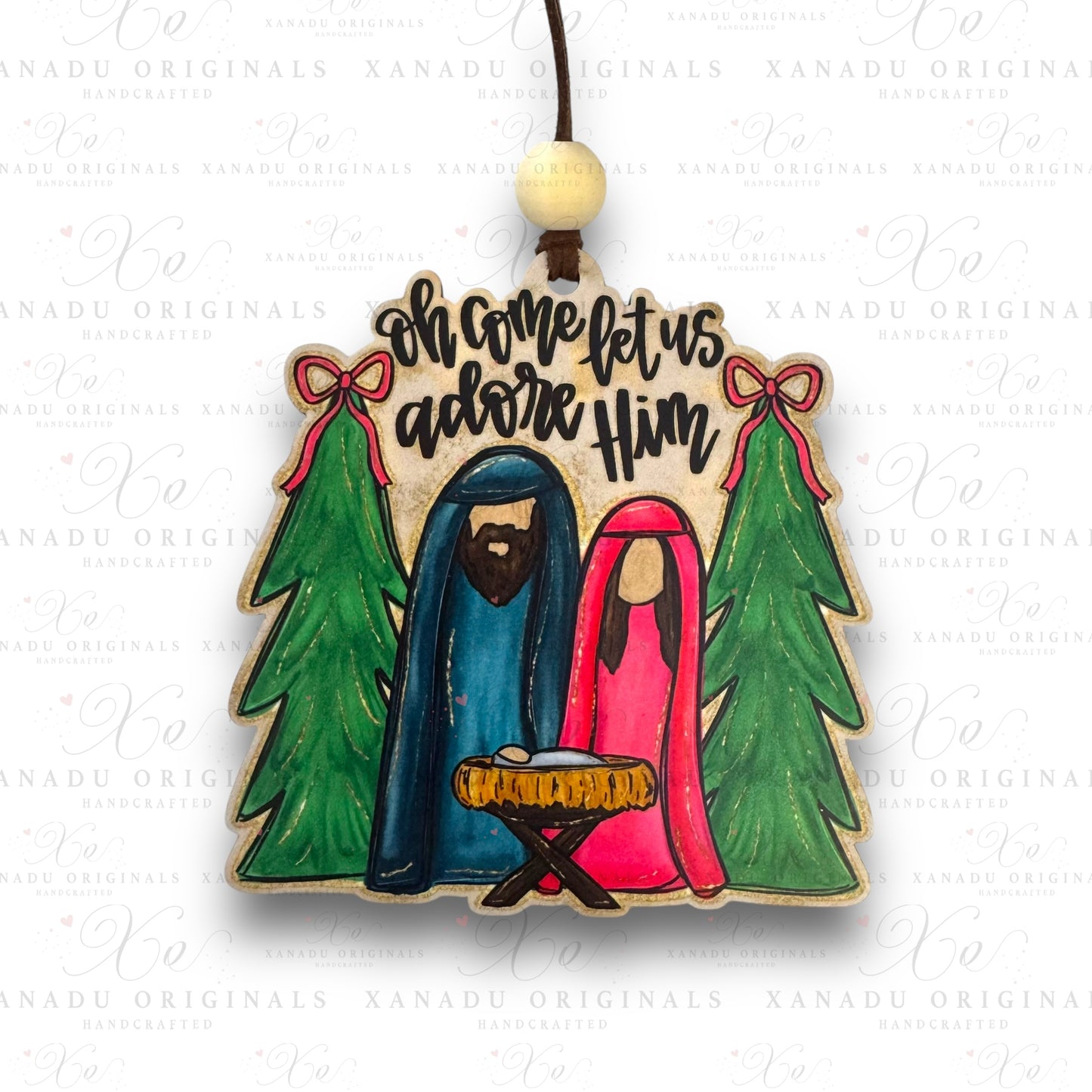 Adore Him Christmas Ornament