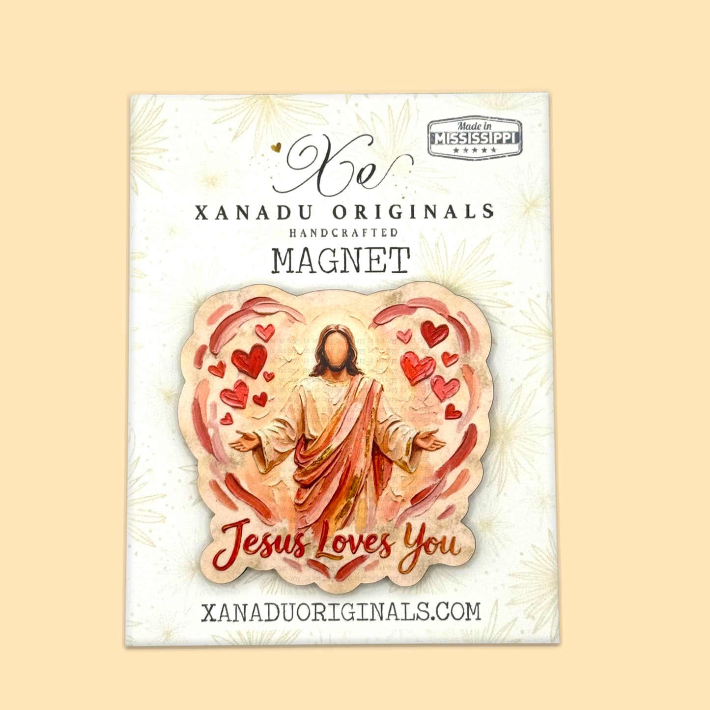 Jesus Loves You Magnet