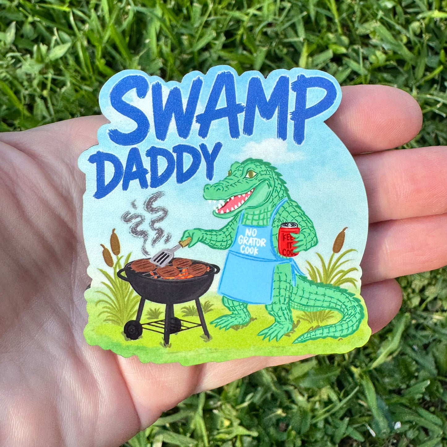 Swamp Daddy Gator Magnet