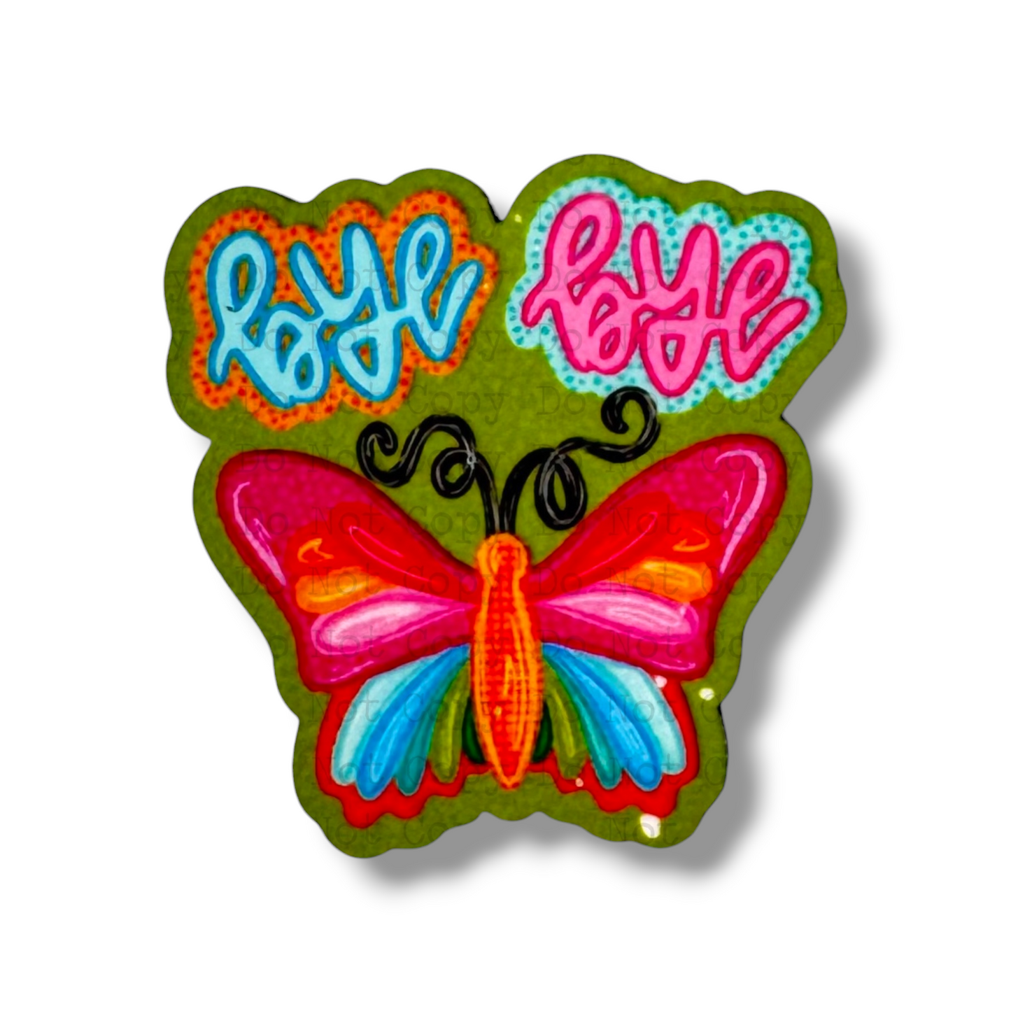 Bye Bye Butterfly Lapel Pin