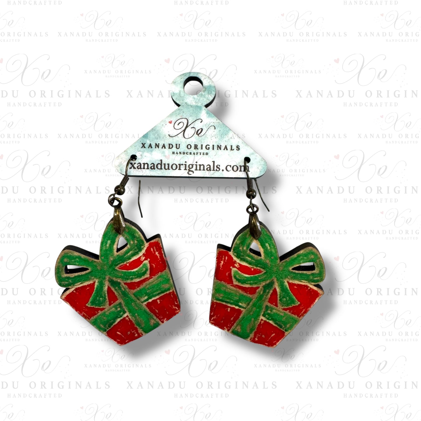 Christmas Present Earrings