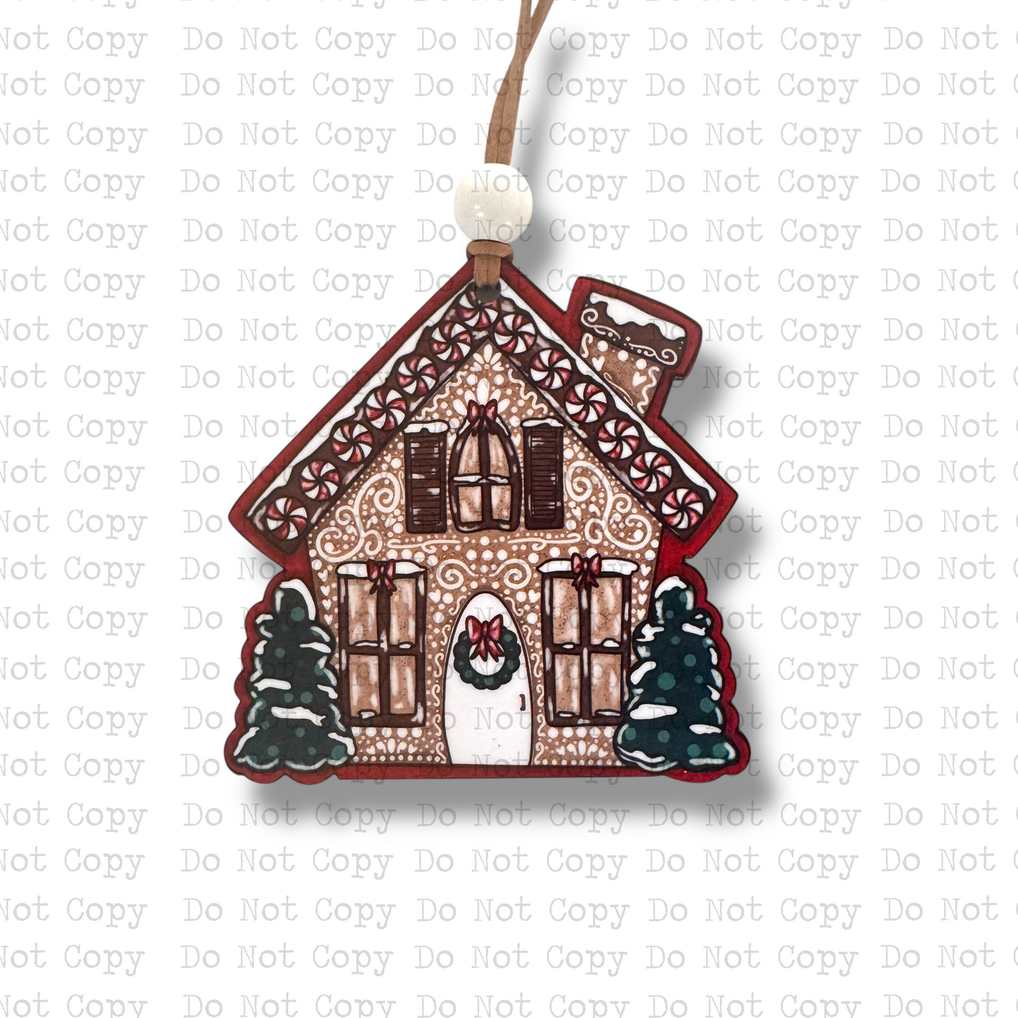 Classic Gingerbread Christmas Ornament