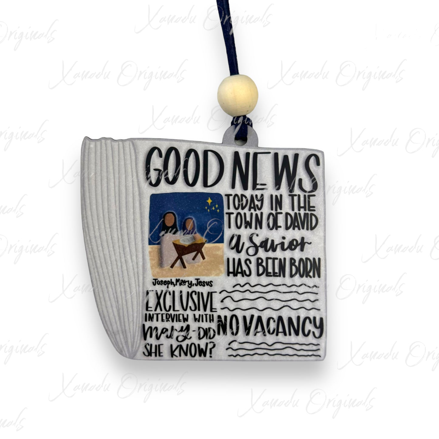 Good News Christmas Ornament