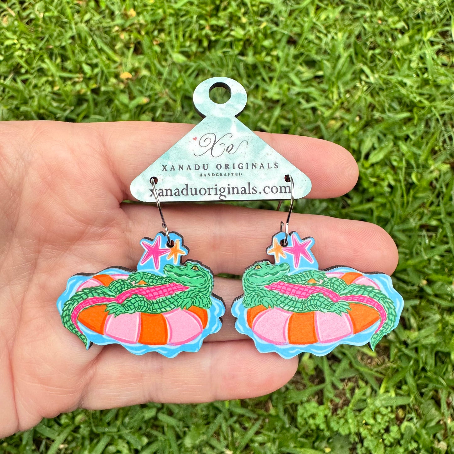 Hoochie Coochie Gator Earrings