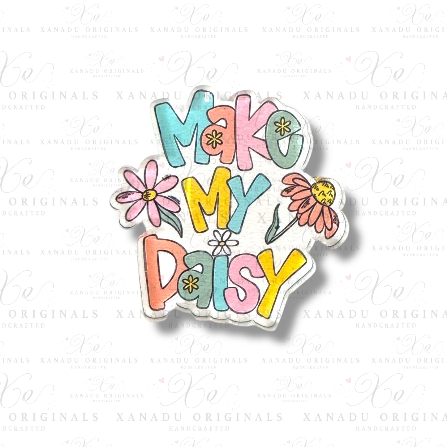 Make My Daisy Retractable Badge Reel