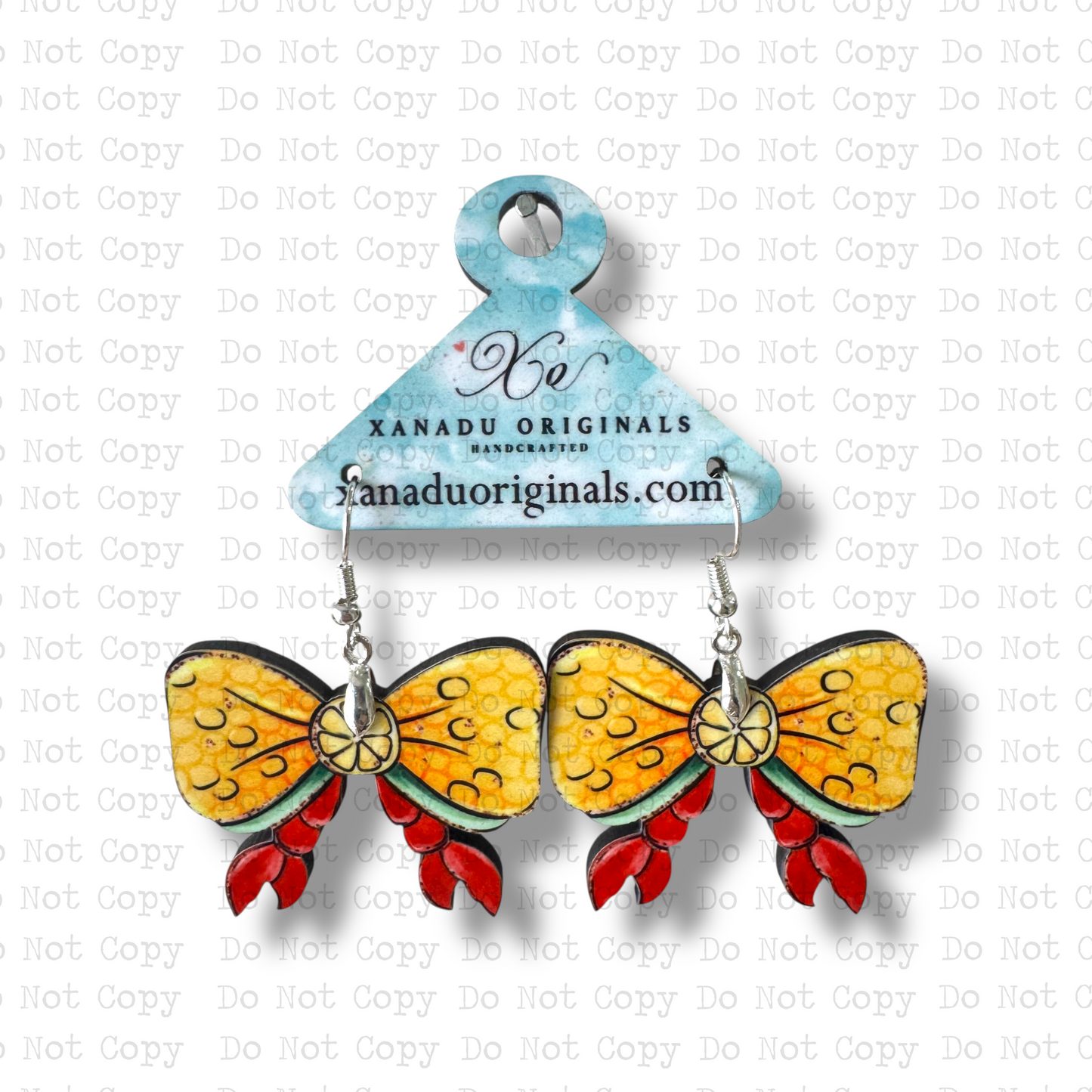 Corn and Crab Earrings