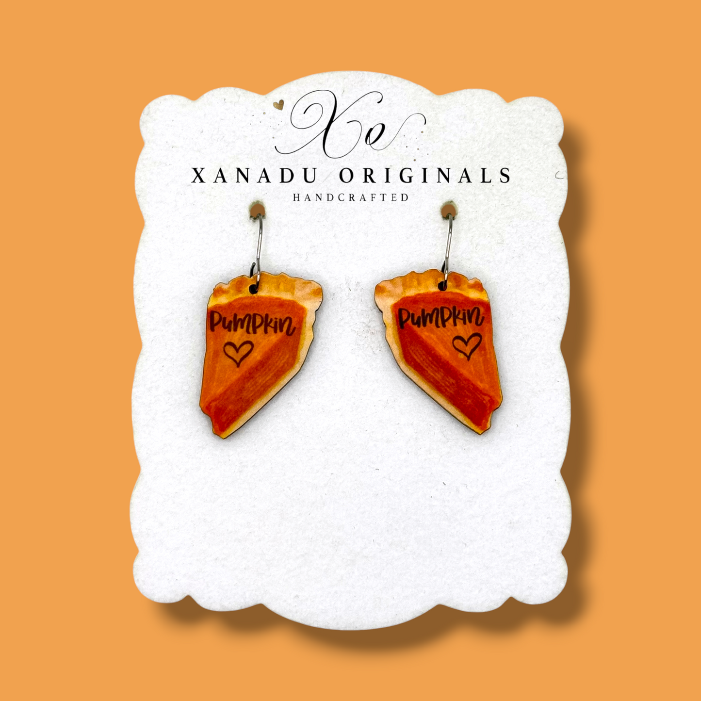 Pumpkin Pie Earrings
