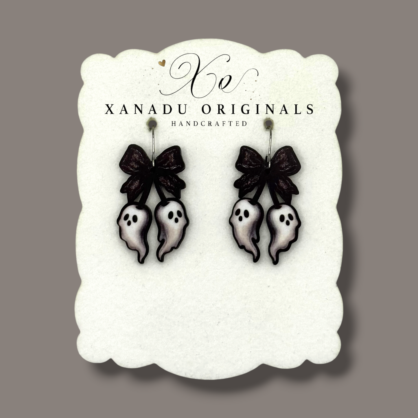 Cherry Ghost Earrings