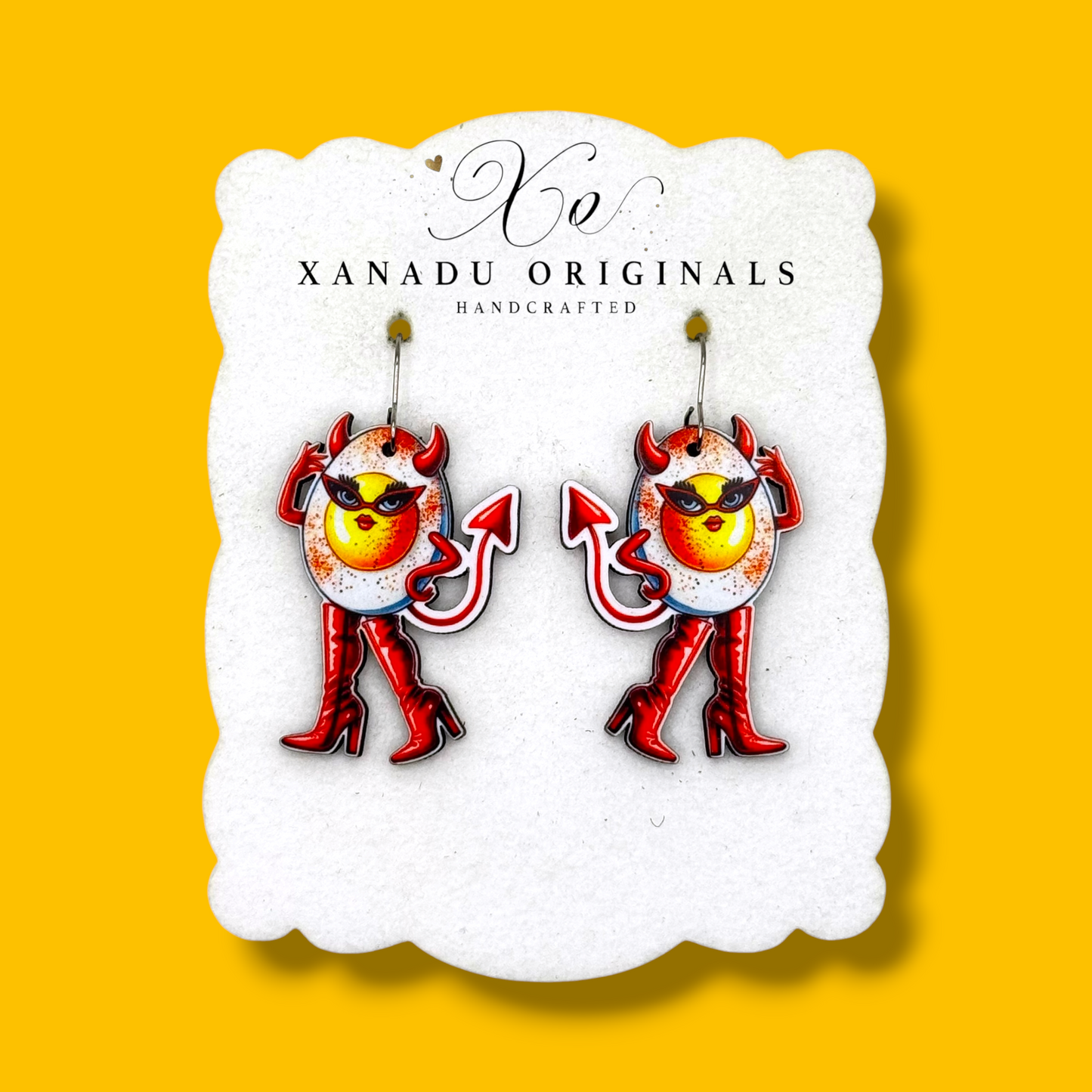 Deviled Egg Earrings