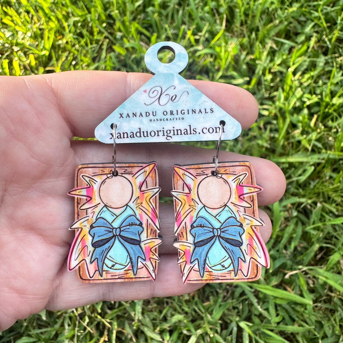 Whimsical Baby Jesus Earrings