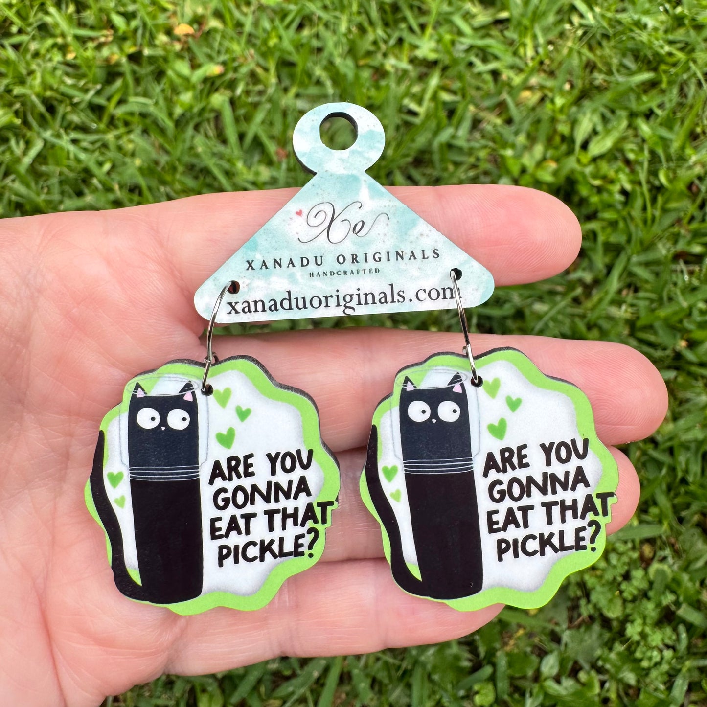 Are You Gonna Eat That Pickle Earrings