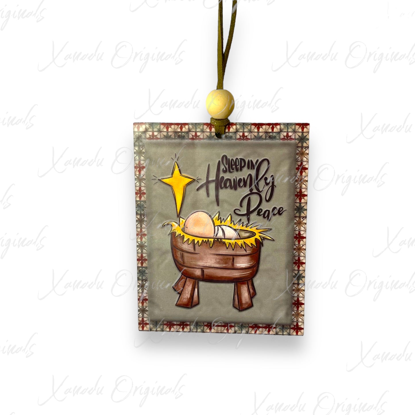 Sleep In Heavenly Peace Christmas Ornament