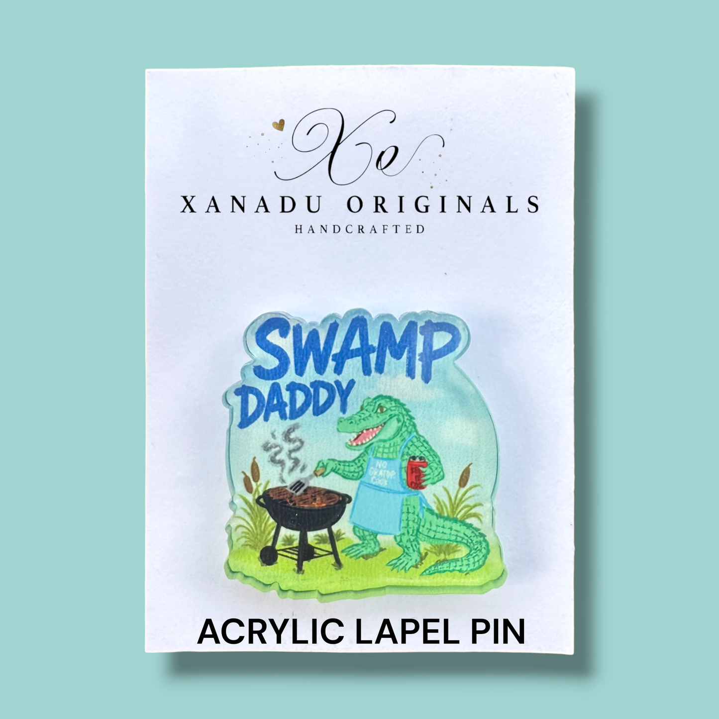 Swamp Daddy Lapel Pin