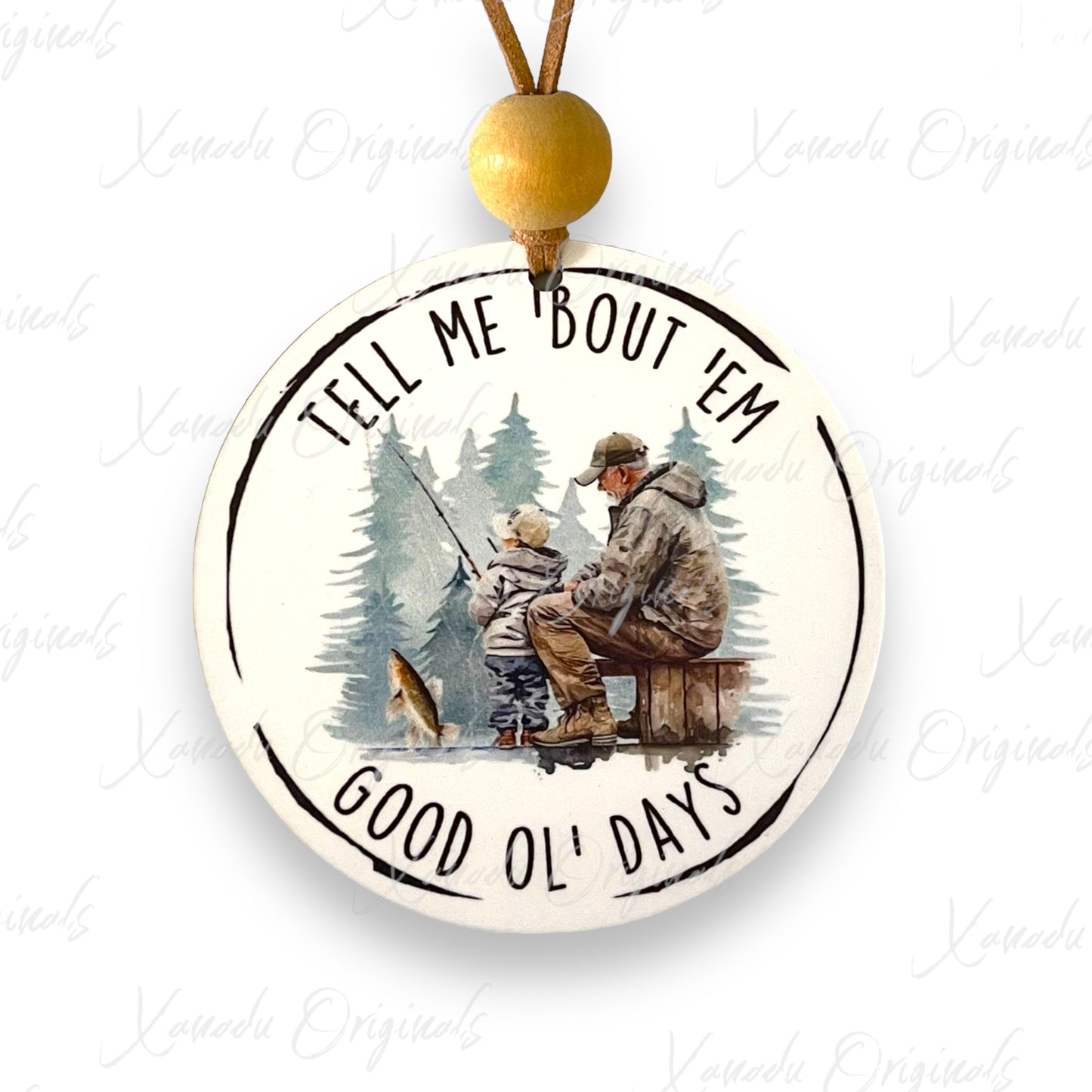 Tell Me 'Bout 'Em Good Ol' Days Christmas Ornament