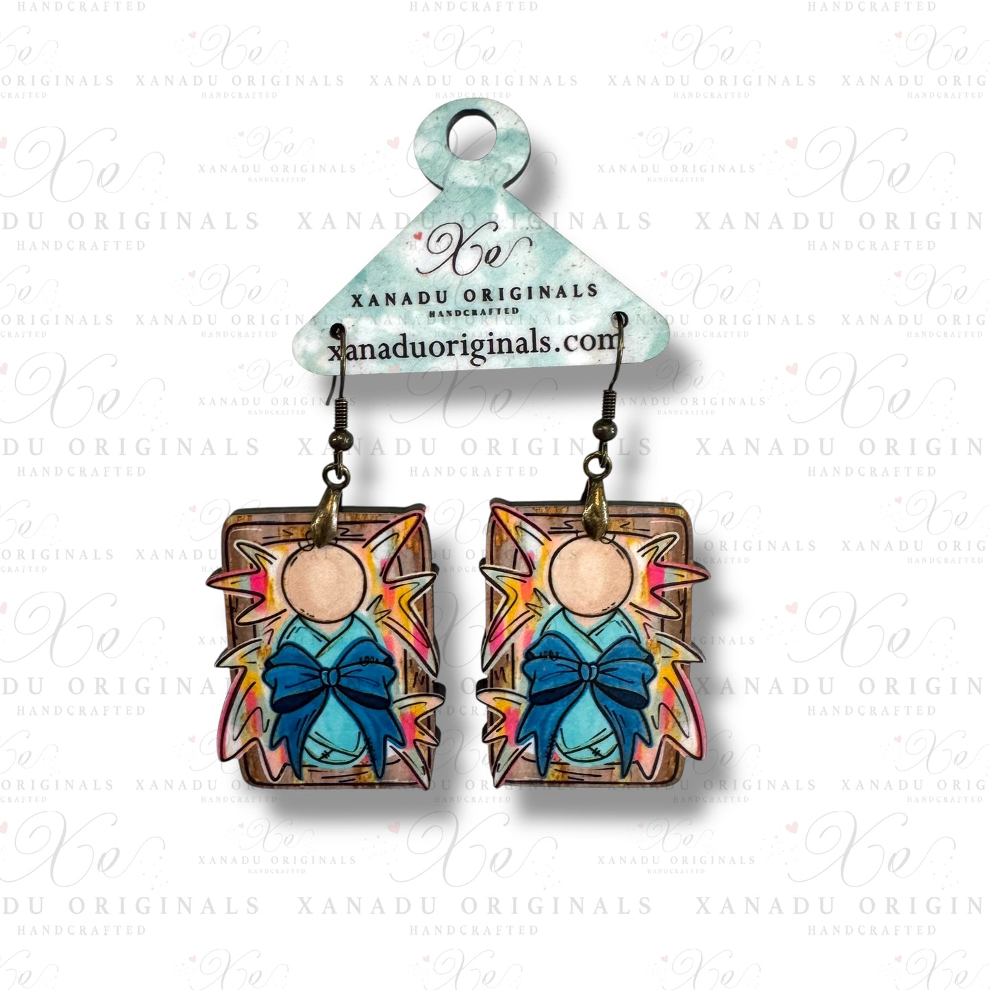 Whimsical Baby Jesus Earrings