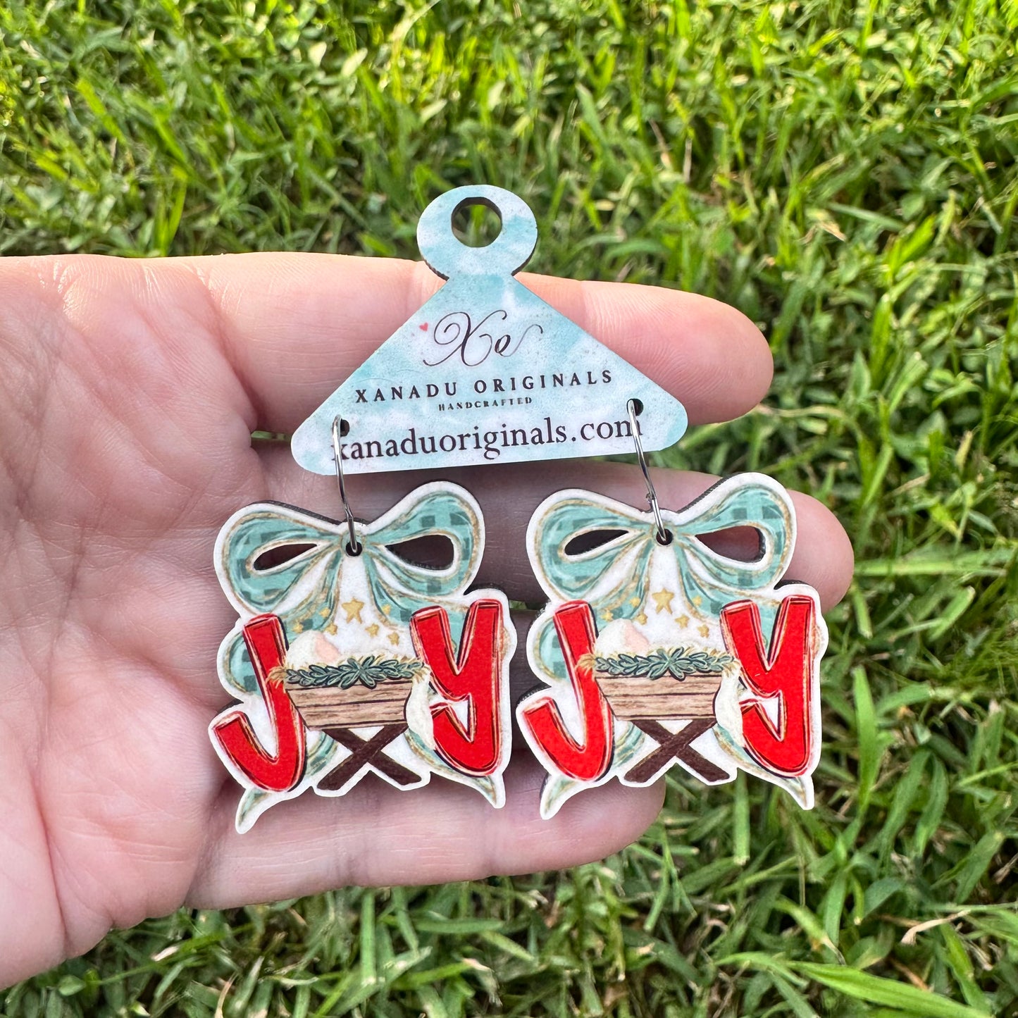 Joy Baby Jesus Earrings