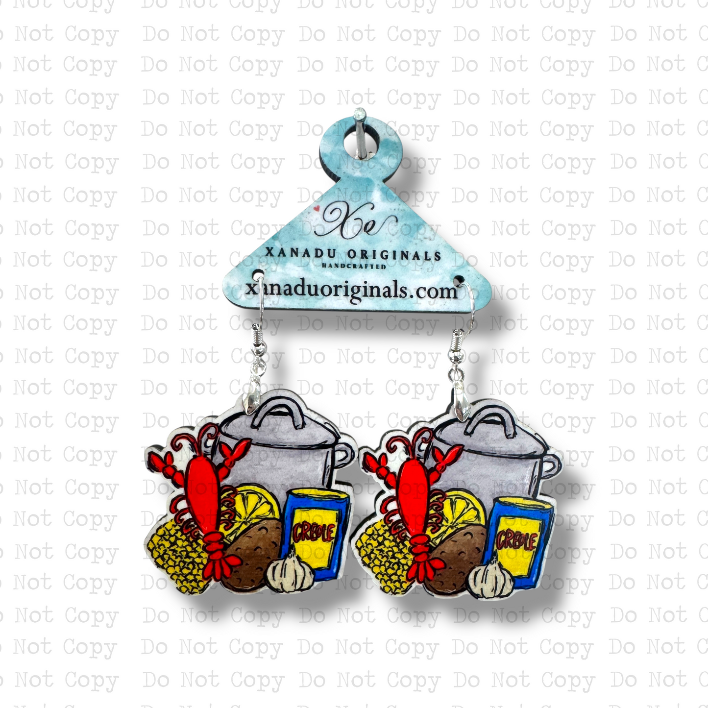 Crawfish Boil Earrings