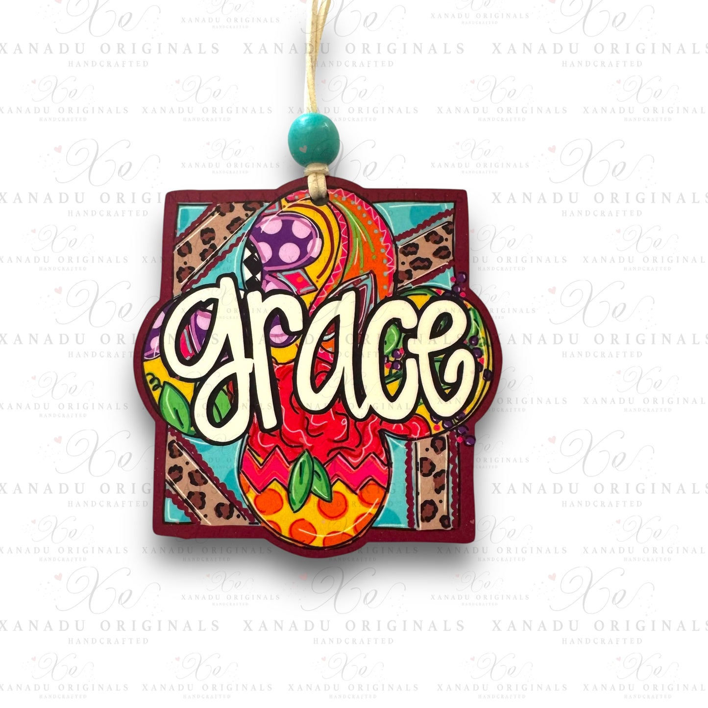 Grace Floral Decor Ornament