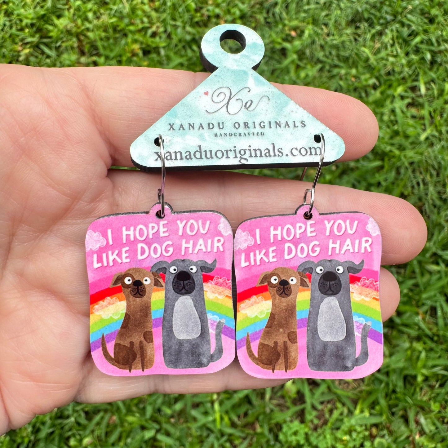 Hope You Like Dog Hair Earrings