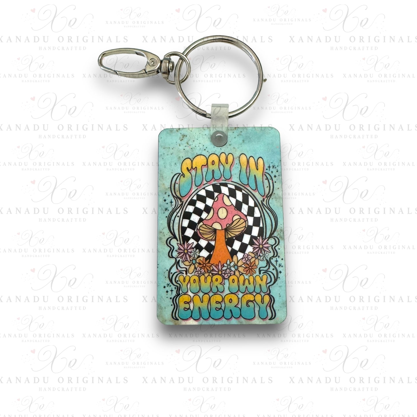 Stay In Your Own Energy Keychain | Bag Tag