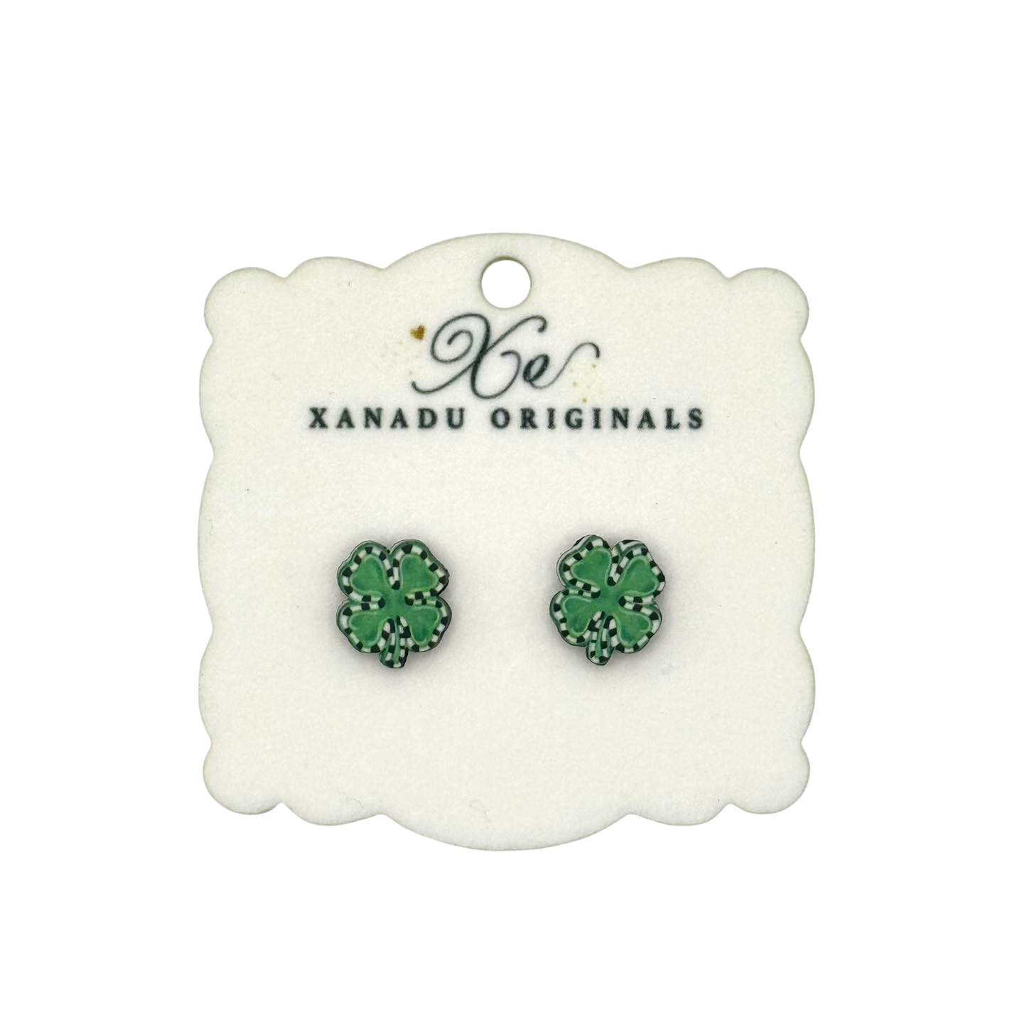 STUD Shamrock With Post