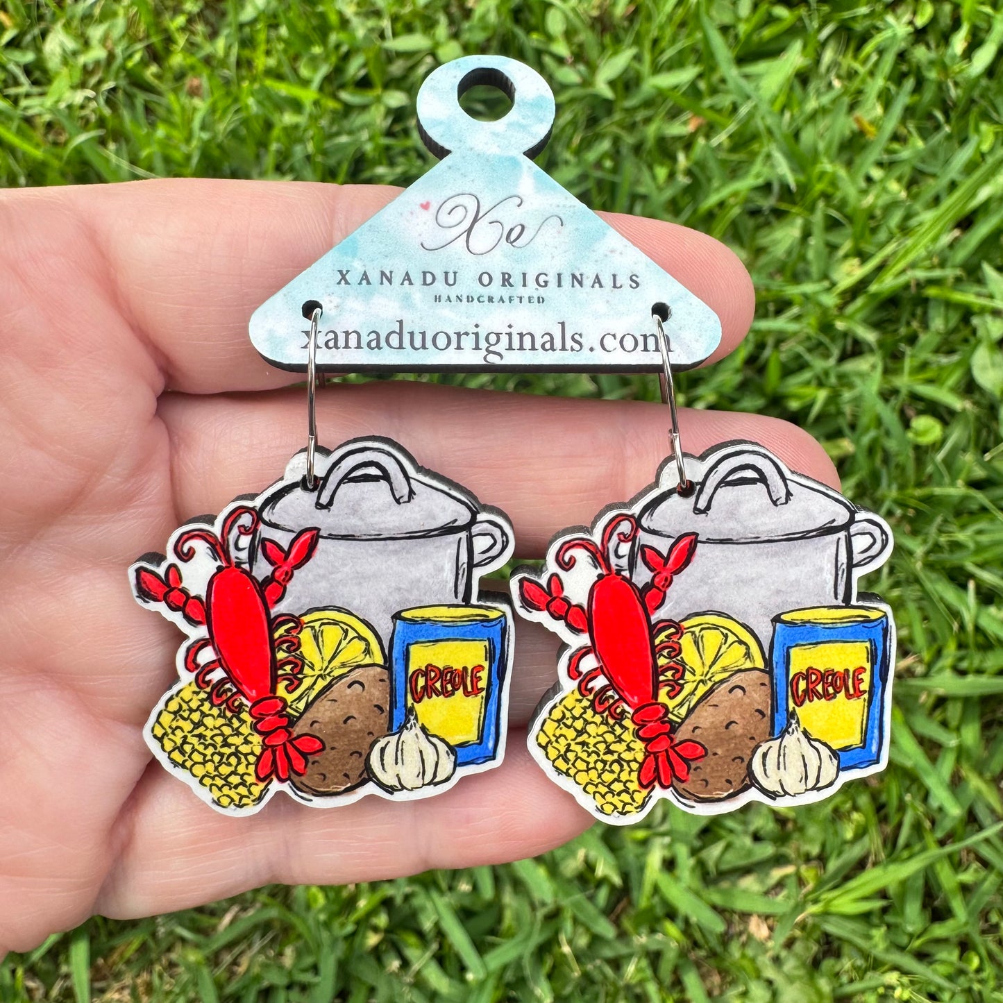 Crawfish Boil Earrings