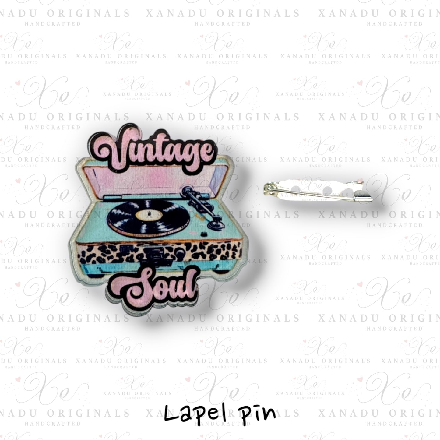 Vintage Soul Lapel Pin