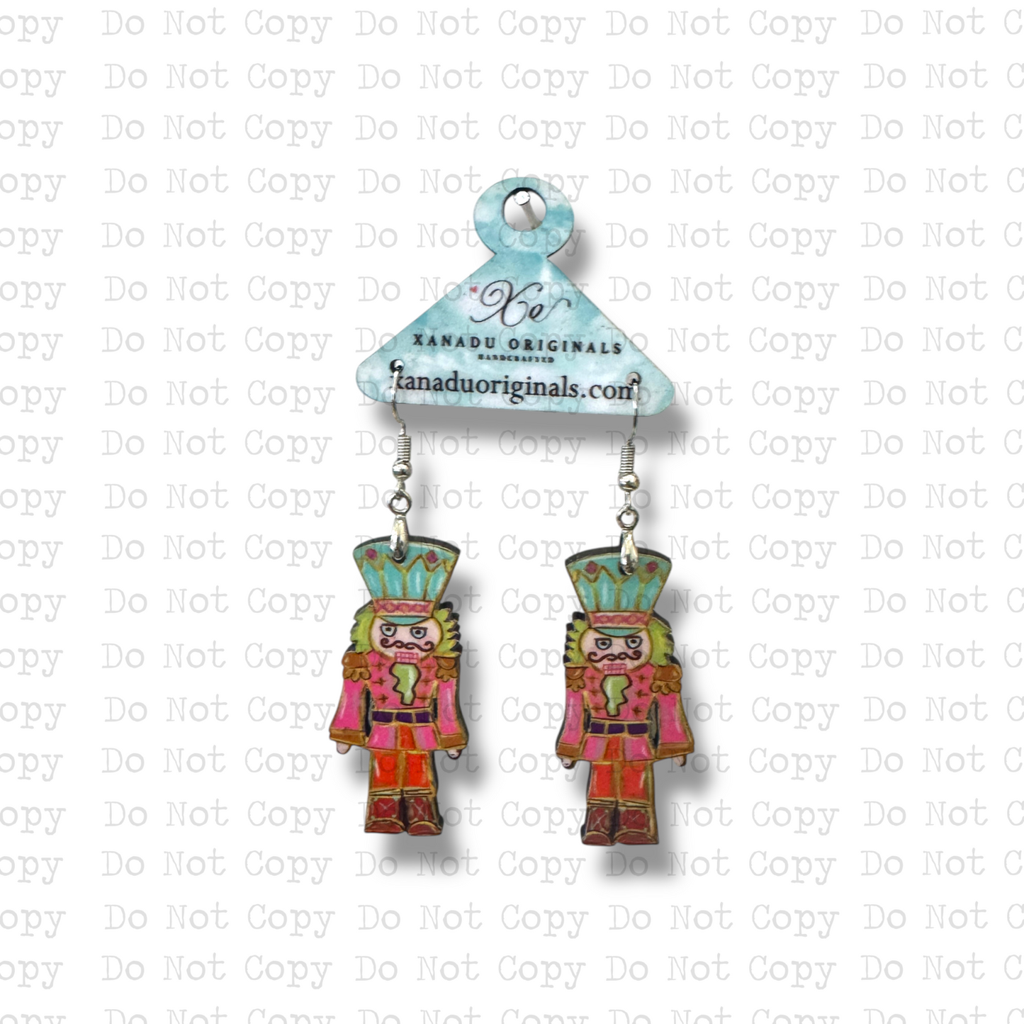 Bright Nutcracker Earrings