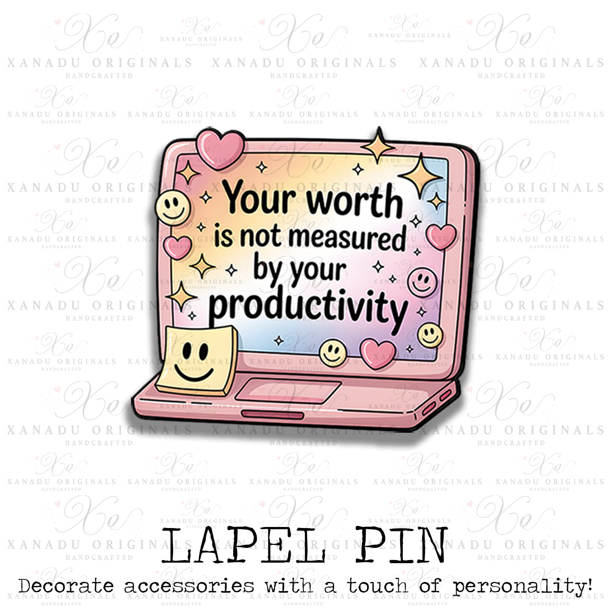 Your Worth Lapel Pin
