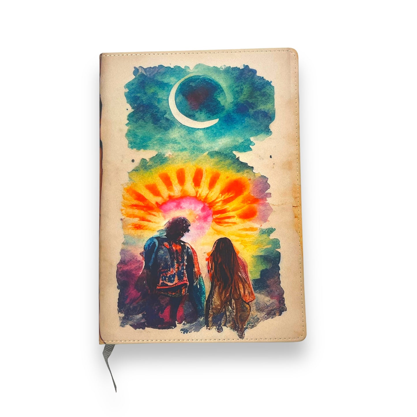 Sunset Couple Journal