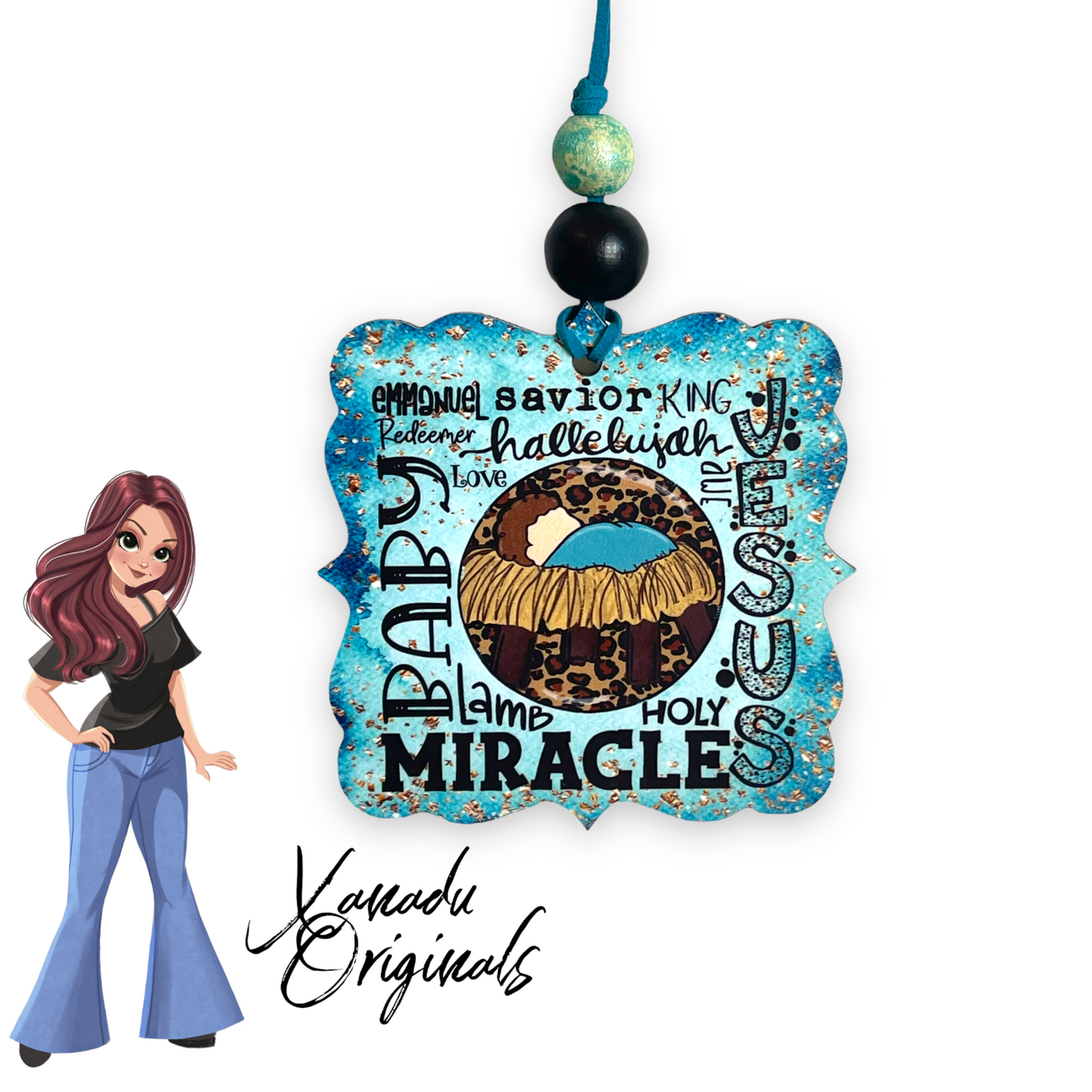 Baby Jesus Miracle Christmas Ornament