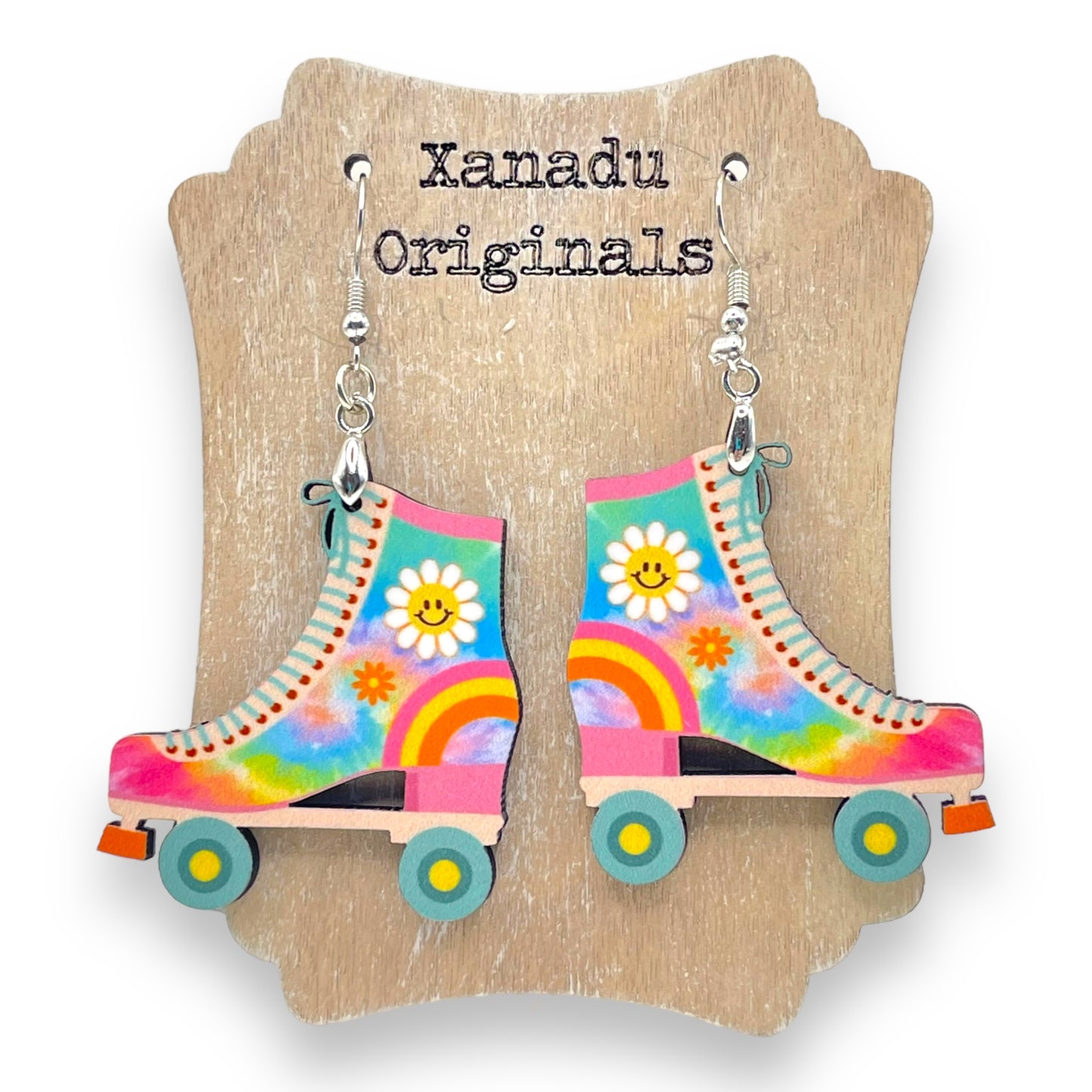 60’s Retro Skate Earrings