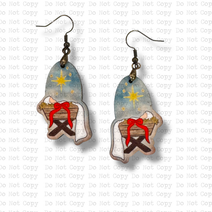 Newborn King Earrings