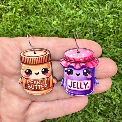 PB and J Earring
