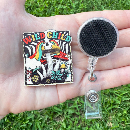 Wild Child Retractable Badge Reel
