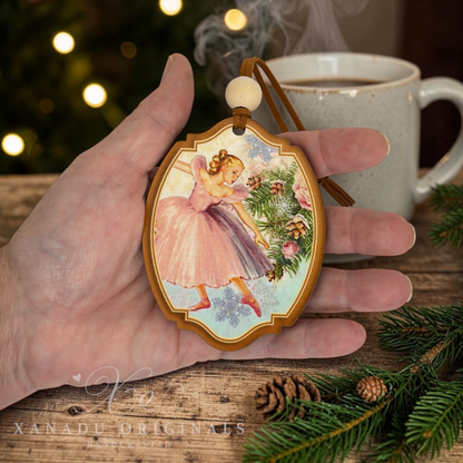 Ballerina Heirloom Christmas Ornament