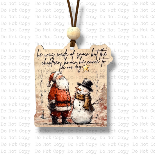 He Came To Life Christmas Ornament