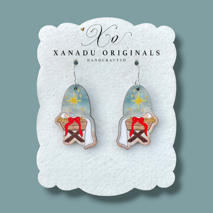 Newborn King Earrings