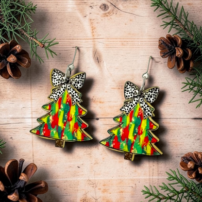 Preppy Traditional Tree Earrings