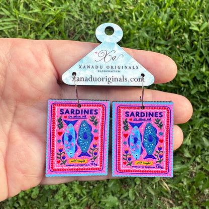 Sardines In Olive Oil Earrings