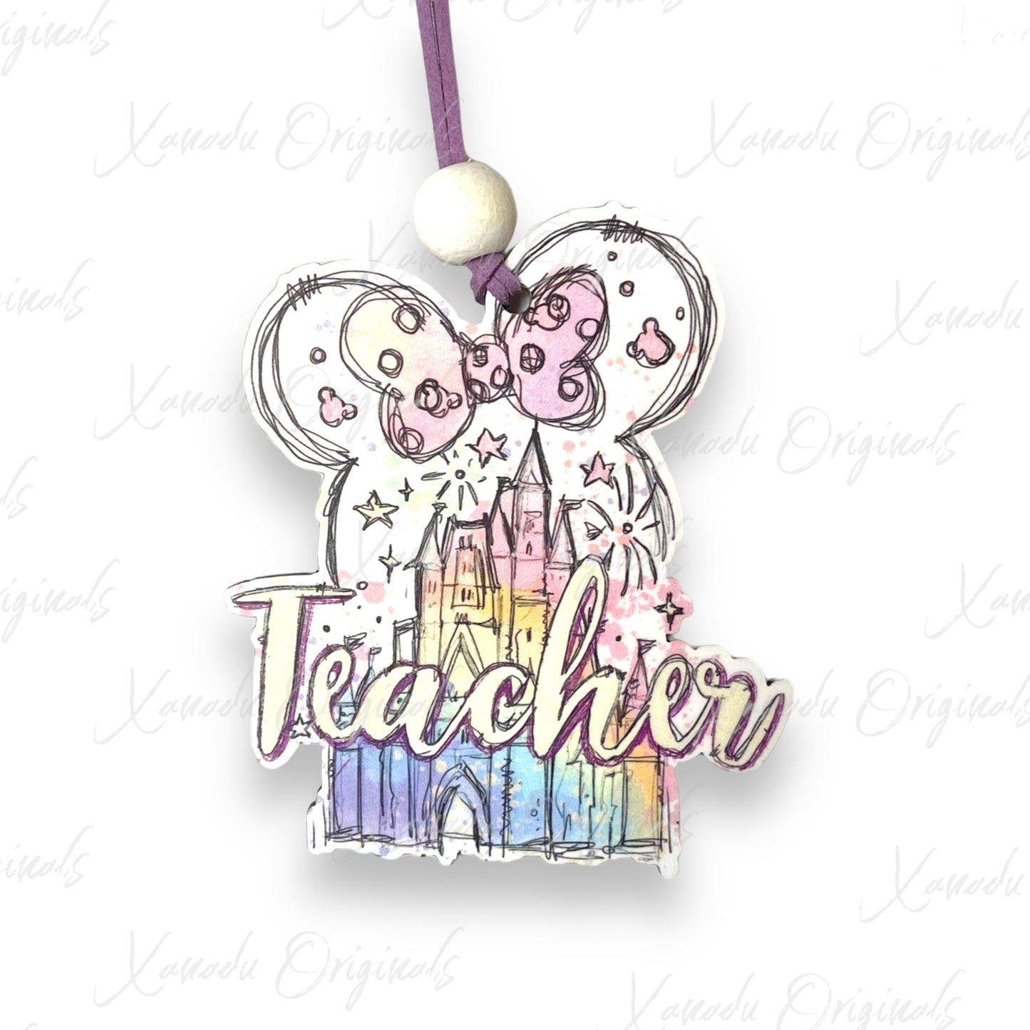 Magical Teacher Minnie Ornament